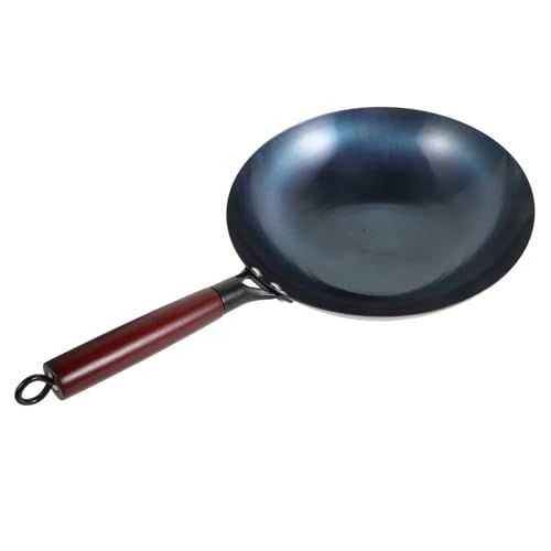 Wok de Hierro MAGICLULU con Mango de Madera miniatura 1