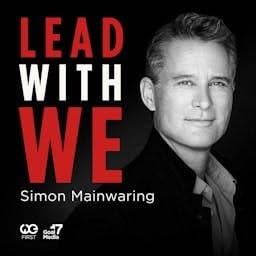 Lead With We Podcast Por Goal 17 Media arte de portada