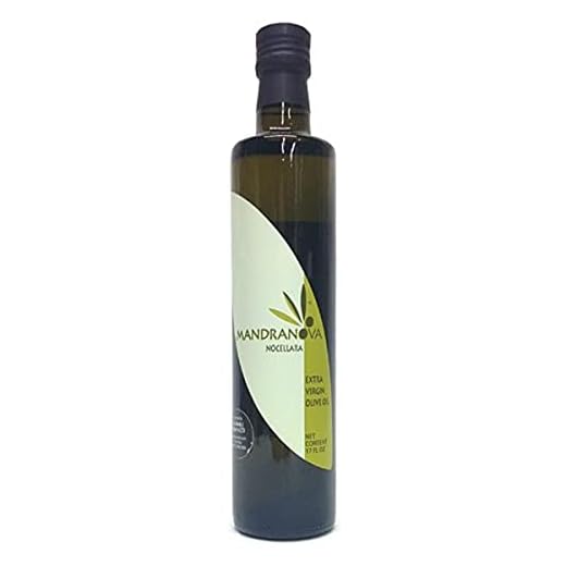 Mandranova Nocellara Italian Cold Extracted Extra Virgin Olive Oil | 2018 Harvest | 500ml (16.9 oz)...