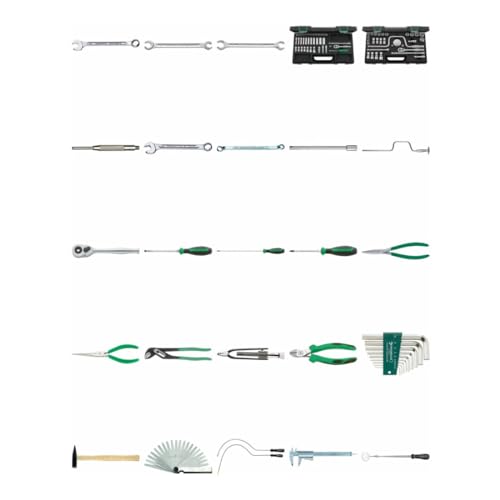 Set de herramientas mecánicas Stahlwille 129 piezas