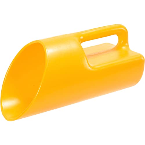 Global Industrial Heavy Duty Scoop, 4 Liter Capacity, Yellow