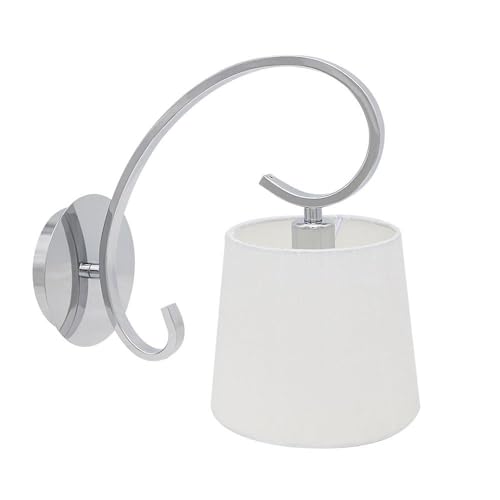 Pantalla de cromo VoltShine 1xe14 crea una iluminación elegante en tu salón moderno de 25x15x28 cm 2