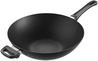 Scanpan Classic Induction 12 1/5 Inch Nonstick Wok – Compatible with All Cooktops, Induction Ready, Metal Utensil Safe, Oven Safe to 500°F, Dishwasher Safe - Thumbnail 4