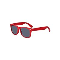 Outray Kids Polarized Sunglasses TPEE Rubber Flexible Shades for Girls Boys Age 3-10 Red