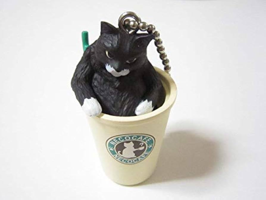 にゃプチーノ Amazon.co.jp: ねこcafe 初代 ニャプチーノ 黒 猫カフェ ねこ