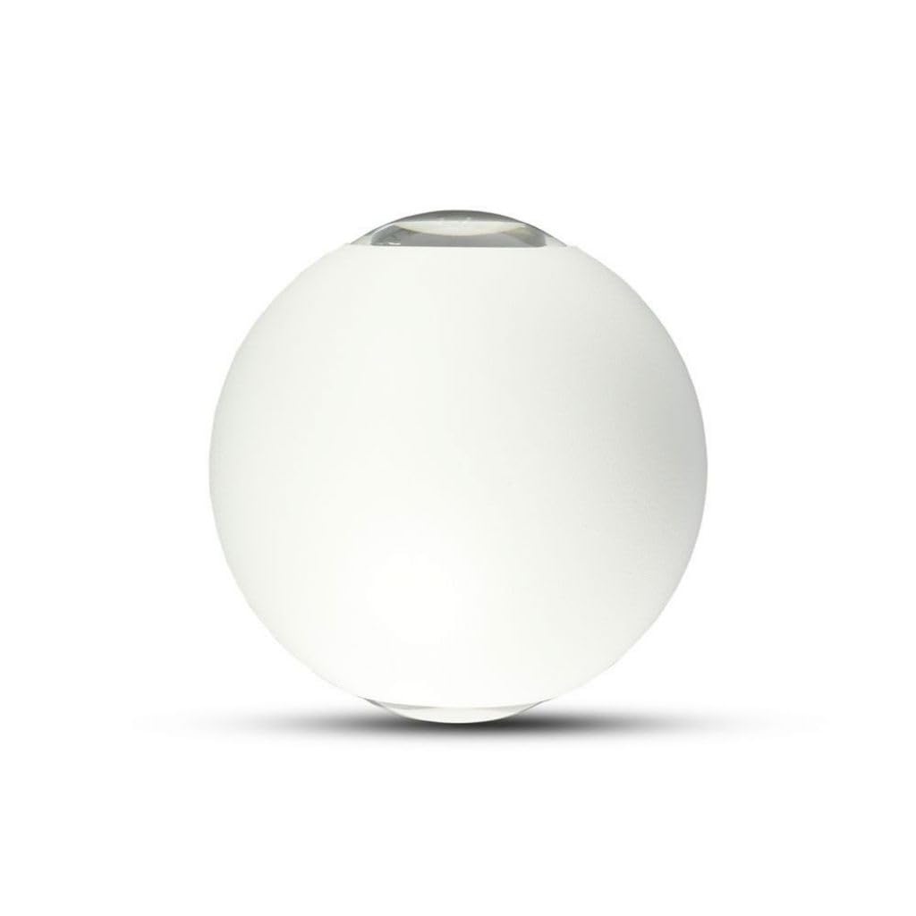 Cob 6W LED lampa ścienna, aluminium, białe światło ścienne naturalna biel 4000K IP65