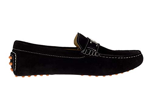 DTI BB Signature Drefinno Mens Suede Leather Shoes Slip-On Driving Shoe Loafer3