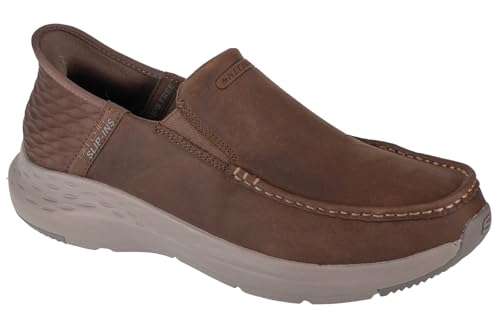 Image of Skechers Men's Moc Toe Leather Slip-ins Parson - Oswin Loafer