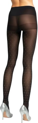 Image of ToBeInStyle Women's Fun Polka Dot Tights Pantyhose & Thigh High Socks Hosiery