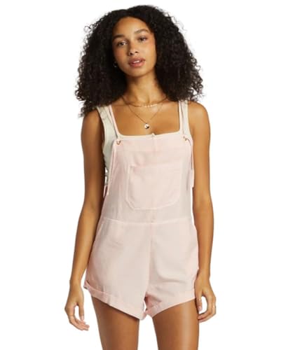 Image of Billabong Women's Wild Pursuit Cotton Twill Blend Romper