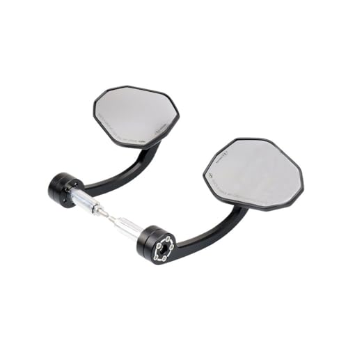 Espejos retrovisores universales para manillar de 22 mm compatibles con Piaggio MP3 250