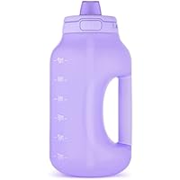 64-Oz Ello Hydra Half Gallon Jug with Straw (Tropical Violet) only .19: eDeal Info