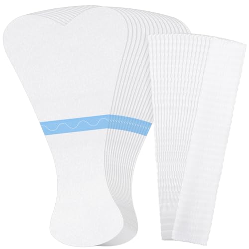 60 Pcs Tucking Tape Kit Include 30 Clear Tuck Yourself Tucking Tape and 30 Tubular Gauze Invisible T-tape for Trans Women, Transgender, Nb, Drag Queens, Crossdressing, Cosplayers