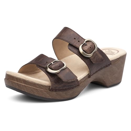 Dansko Sophie Slip-On Sandal for Women - Lightweight with Added Arch Support - Durable PU Outsole for Long-Lasting Wear and Comfort