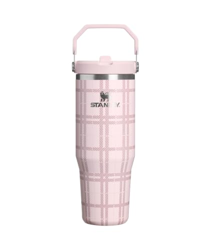 Image of STANLEY IceFlow 2.0 Flip Straw Tumbler, 30 oz, Blossom Plaid