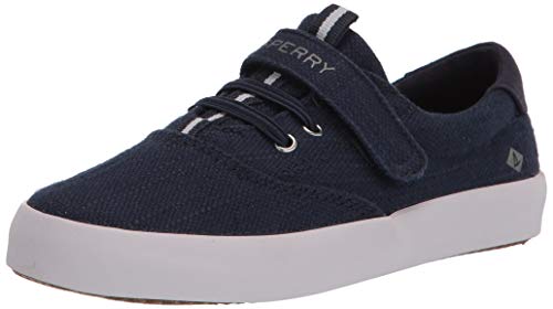 Sperry Kids Footwear Spinnaker Washable Jr Sneaker, Navy, 9