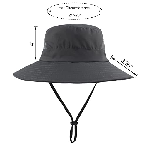 Sombrero de verano para mujer con ala ancha y protección UV miniatura 2