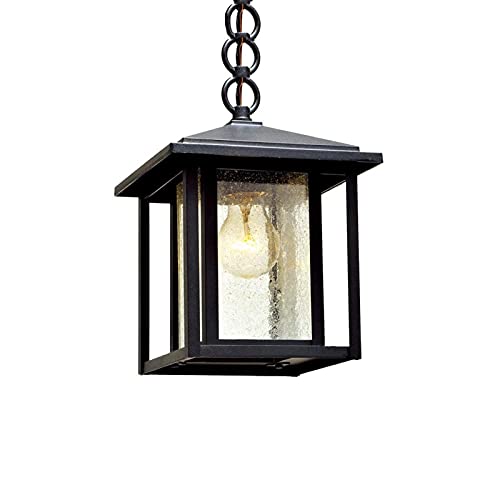 Lustre rétro américain pour salle à manger et café au design suspendu vintage en verre