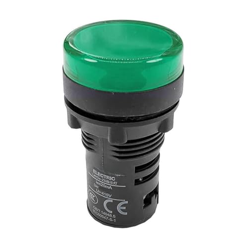 Luz indicadora LAY5s-ZS verde para control de estado eléctrico 220V
