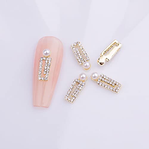 Wokoto 20 Pcs 3D Gold Nail Charms For Nail Art 3D Charms For Nails Heart Stars Crowns Nail Jewelrys For Acrylic Nails Luxury Nail Gems And Charms For Valentines Day Nail Art Rhinestones Gems #TOP6