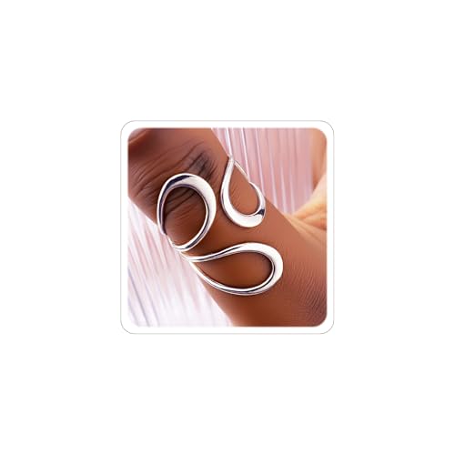 CSIYANJRY99 Gold Rings for Women Non Tarnish Adjustable Thumb Ring for Women Finger Ring Chunky Gold Silver Rings Anillos Para Mujer Stainless Steel New Year Anniversary Birthday Jewelry (A-Silver)