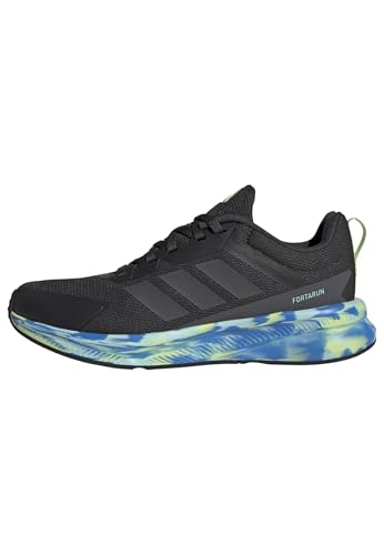 adidas Unisex-Kids Fortarun 4.0, Carbon/Grey/Semi Flash...