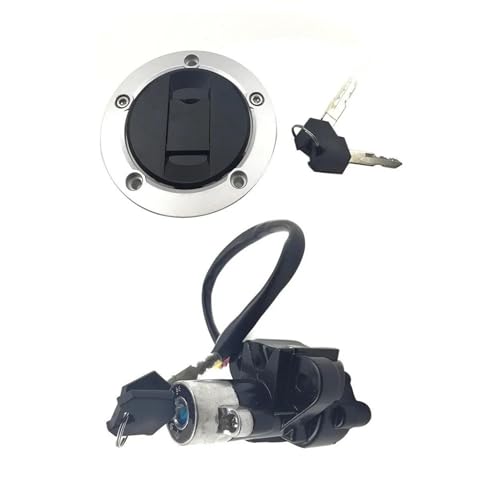 Kit de bloqueo para Suzuki SV650 y SFV650 con tapa de combustible e interruptor de encendido 2