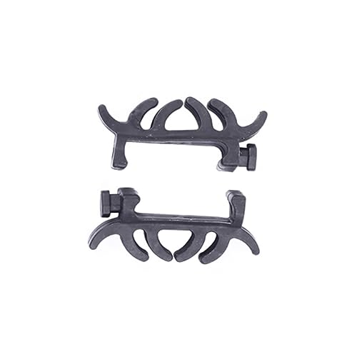 GANAZONO Maximize Aim Precision 2 Pcs Stabilizer Dampener Damper for Compound Bows Recurve Bow Black Lightweight Sturdy Rubber
