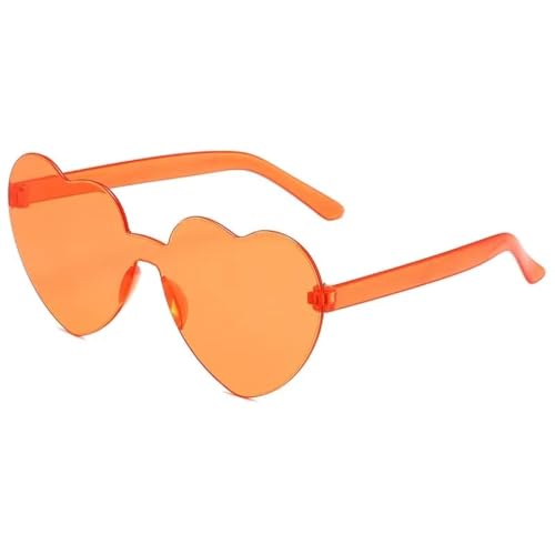 MAXJULI Heart Sunglasses for Women Baby Girl,Hot Party Neon Shades UV Protection 8069