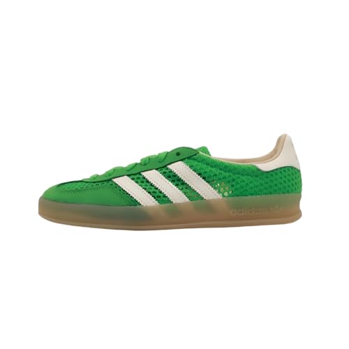 Image of Adidas Men's Gazelle Indoor Energy greenOff White /Magic Beige 12 US
