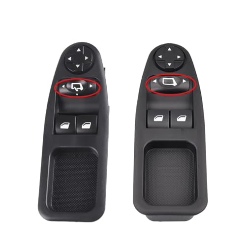 Bouton vitre électrique avant cassé solution de remplacement pour commande de lève-vitre - 2