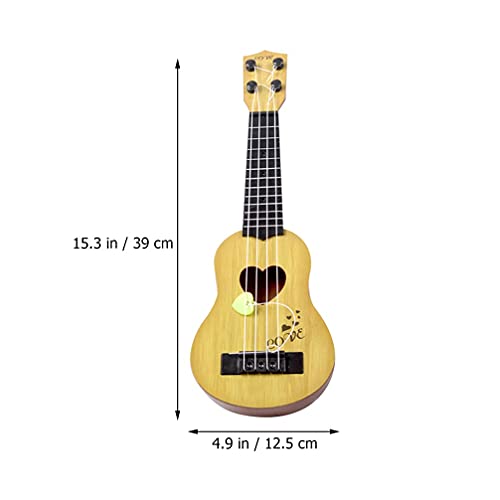 SUPVOX Concert Ukulélé hawaïen 4 cordes pour débutants et enfants - Les Beatles, Paul McCartney, John Lennon, RIngo Starr, George Harrison SUPVOX Concert Ukulélé hawaïen 4 cordes pour débutants et enfants – Image 3