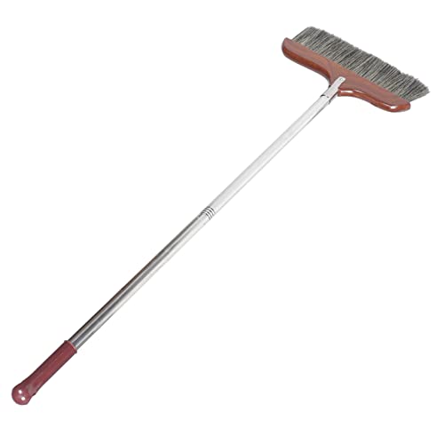 VALICLUD Indoor Sweep Broom Soft Bristles Lightweight and Detachable for Kitchen Camping Use