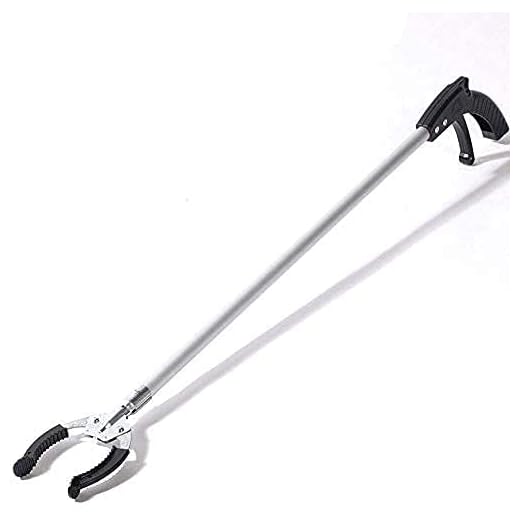 HODAGES Picker Upper Grabber Rubbish, Garbage picker, Grabber Reacher Tool Arrives At The Trash Claw Picking Auxiliary Garbage Picker Garden Mobility Aid Reaching (C)