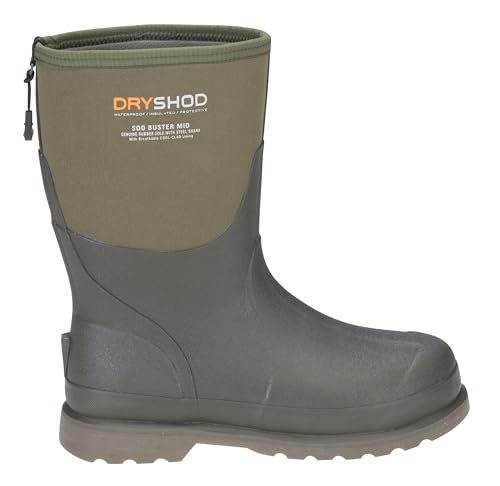 Dryshod Men's Sod Buster Outdoor and Garden Mid Boots