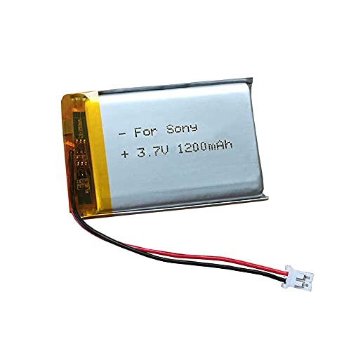603450 Batería de polímero de Litio 1200mAh Adecuada para el Controlador Sony PS3 y los Auriculares Sony Playstaion Gold