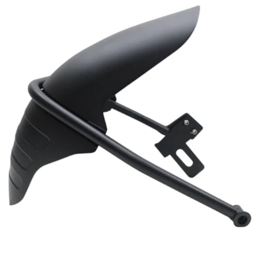 Image of Type 2 Tyre Hugger for Hunter 350 | Rear Mudguard Splash Guard | Plastic with Metal Clamp | Black