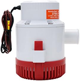 Amarine Made 3700 GPH 12v Boat Marine Plumbing Electric Bilge Pumps (3700gph 12v)