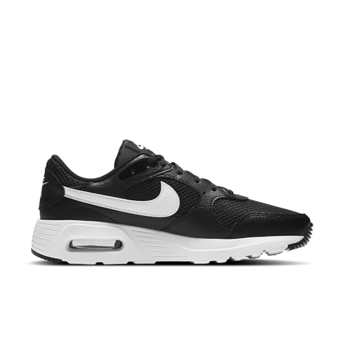 Image of Nike Womens WMNS AIR MAX SC Black /White-Black Running Shoe - 8.5 UK (CW4554-001)
