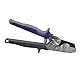 Klein Tools HVAC Werkzeug V Kerbe für Leitungen und Blech, schneidet 30 Grad V, blau/grau, 86526