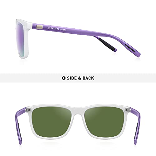 MERRY'S Unisex Polarized Aluminum Sunglasses Vintage Sun Glasses For Men/Women S8286 - Image 4