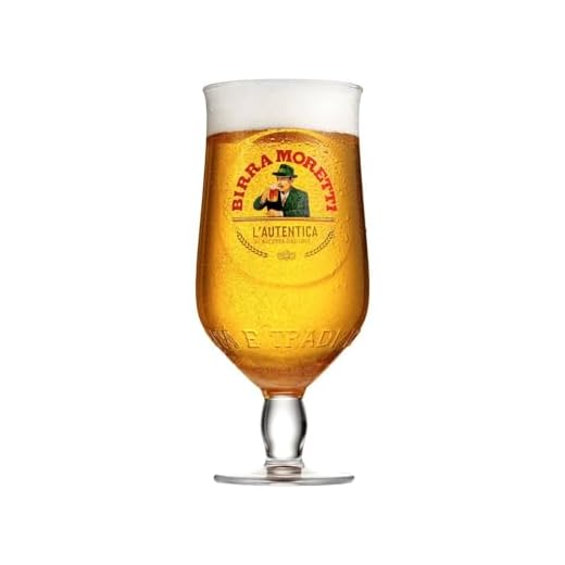 Birra Moretti The Bar Necessities 6 x 25 cl Glas Box mit 6 Stück