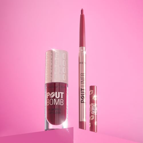 Image of Revolution Pout Bomb Plumping Lip Liner, Light Mauve