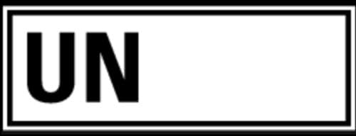 UN 3480 Aufkleber Gefahrgutaufkleber UN 3480 - 500 Stück Lithium-Ionen