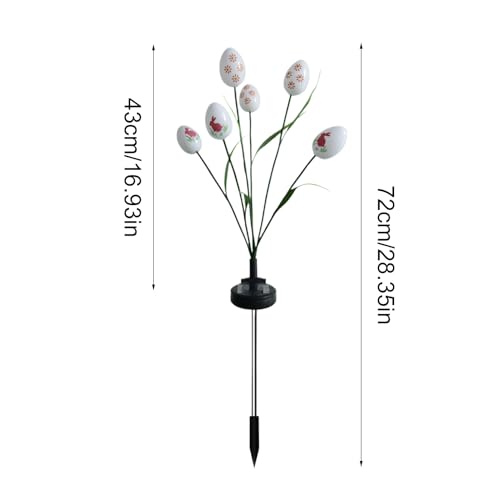 Luz solar exterior para iluminar senderos oscuros y evitar caídas en el patio 5
