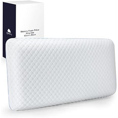bedreamy Memory Foam Kissen mit Bambus Bezug Cover