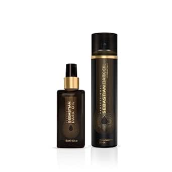 Sebastian Professional Dark Oil, Lightweight Hair Styling Oil, 3.2 – The Warehouse Salon