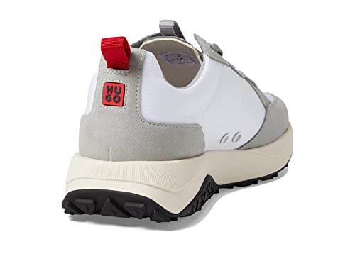Image of HUGO Mens Running Style Mix Material Sneakers