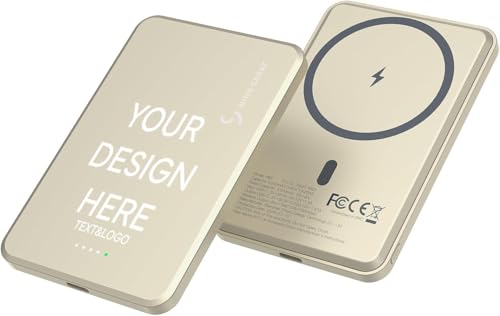 NINE CARAT Custom Power Bank 5000mah,Personalized Portable...