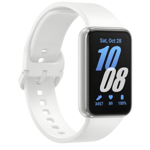 SAMSUNG Galaxy Fit3 Prateado SM-R390 – Smart klocka för träning